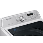 Samsung White Top Load Washer with Agitator and SmartThings (5.3 Cu.Ft) - WA46CG3505AWA4