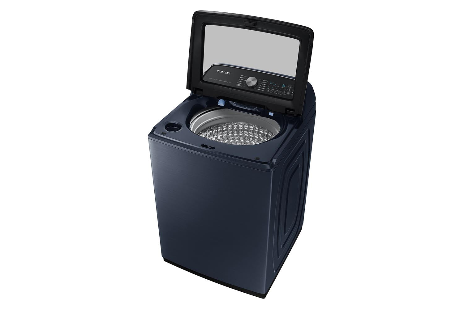 Samsung Navy Top Load Washer with Pet Care and Agitator (6.1cu.ft) - WA53CG7155ADA4