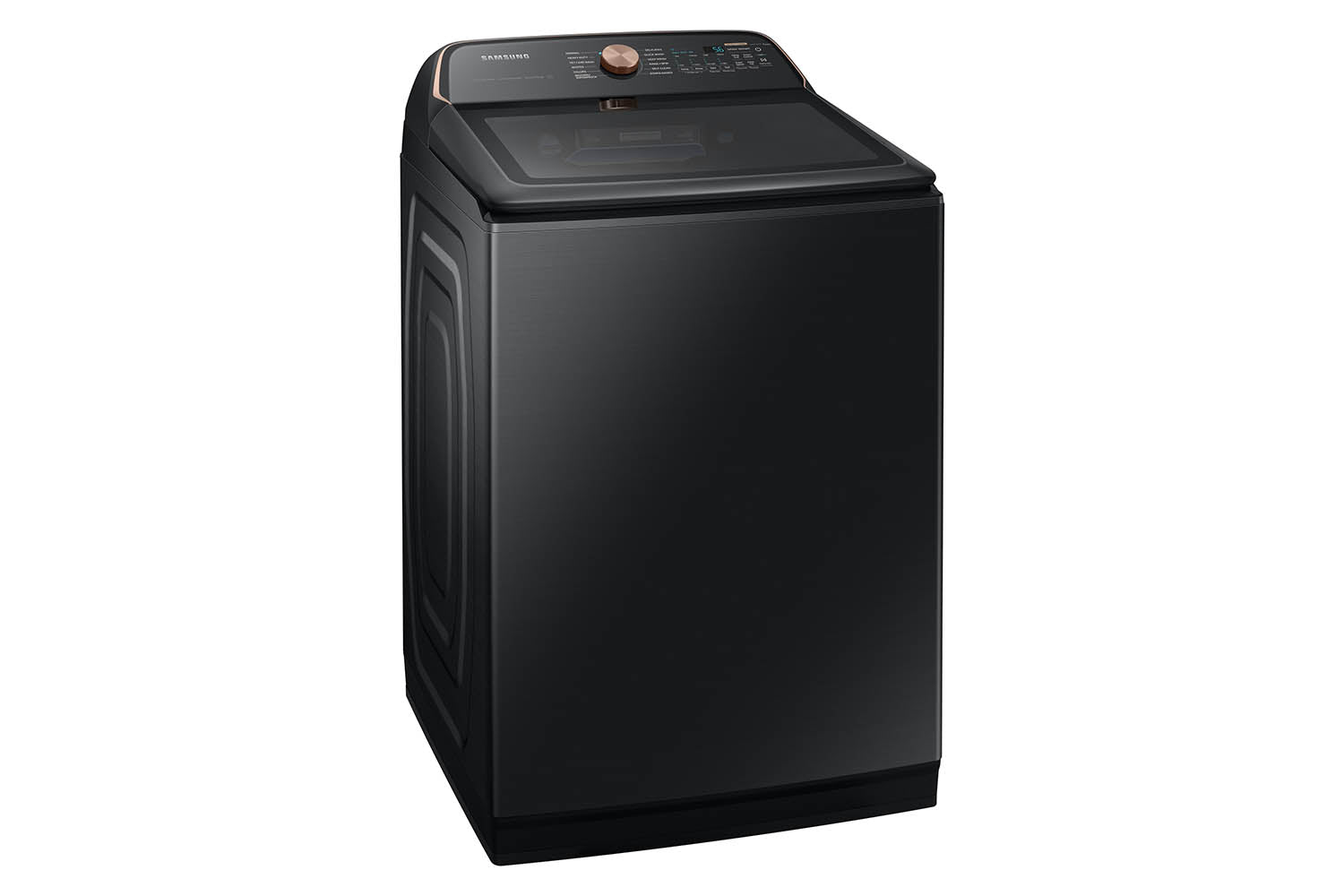 Samsung Black Stainless Ultra Capacity Top Load Washer (6.2cu.ft) - WA54CG7550AVA4