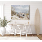 Done for the Day Wall Art - Green/White - 40 X 33