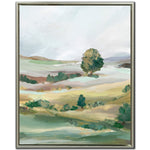 Rolling Hills II Wall Art - Green/White - 25 X 31