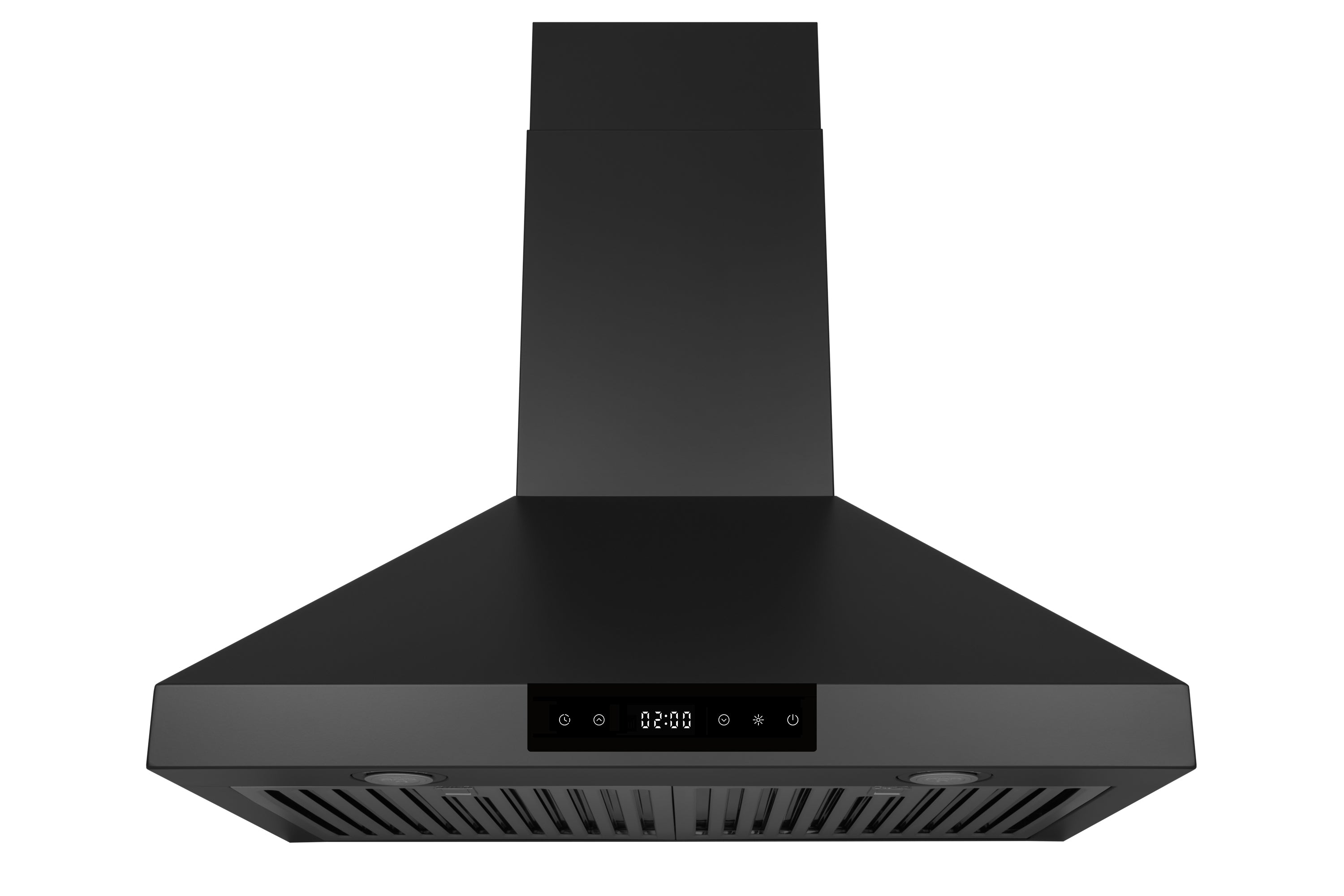 Hauslane Chef Series Matte Black 30" 860 CFM Wall Mount Range Hood - WM-538BLK-30