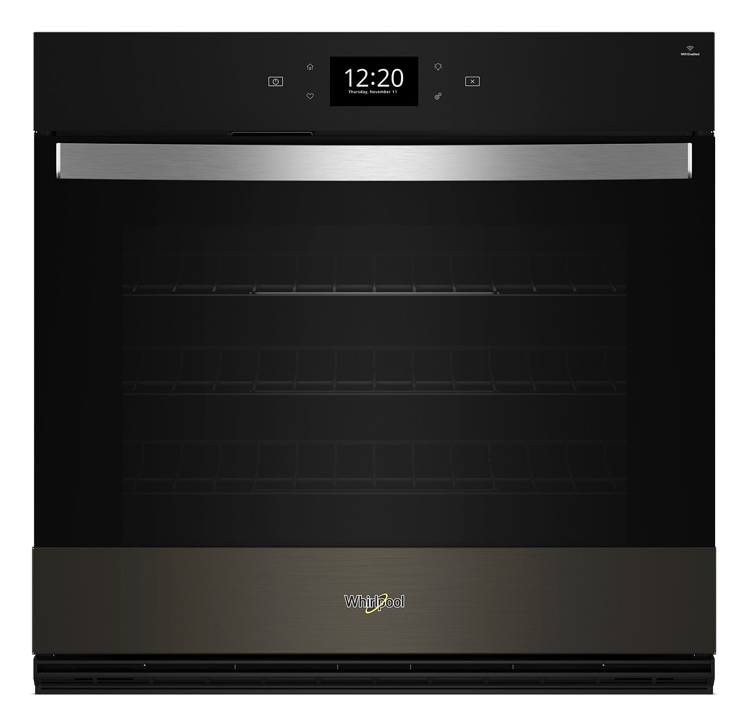 Whirlpool Black Stainless Steel with PrintShield™ Finish Wall Oven (5.00 Cu Ft) - WOES7030PV