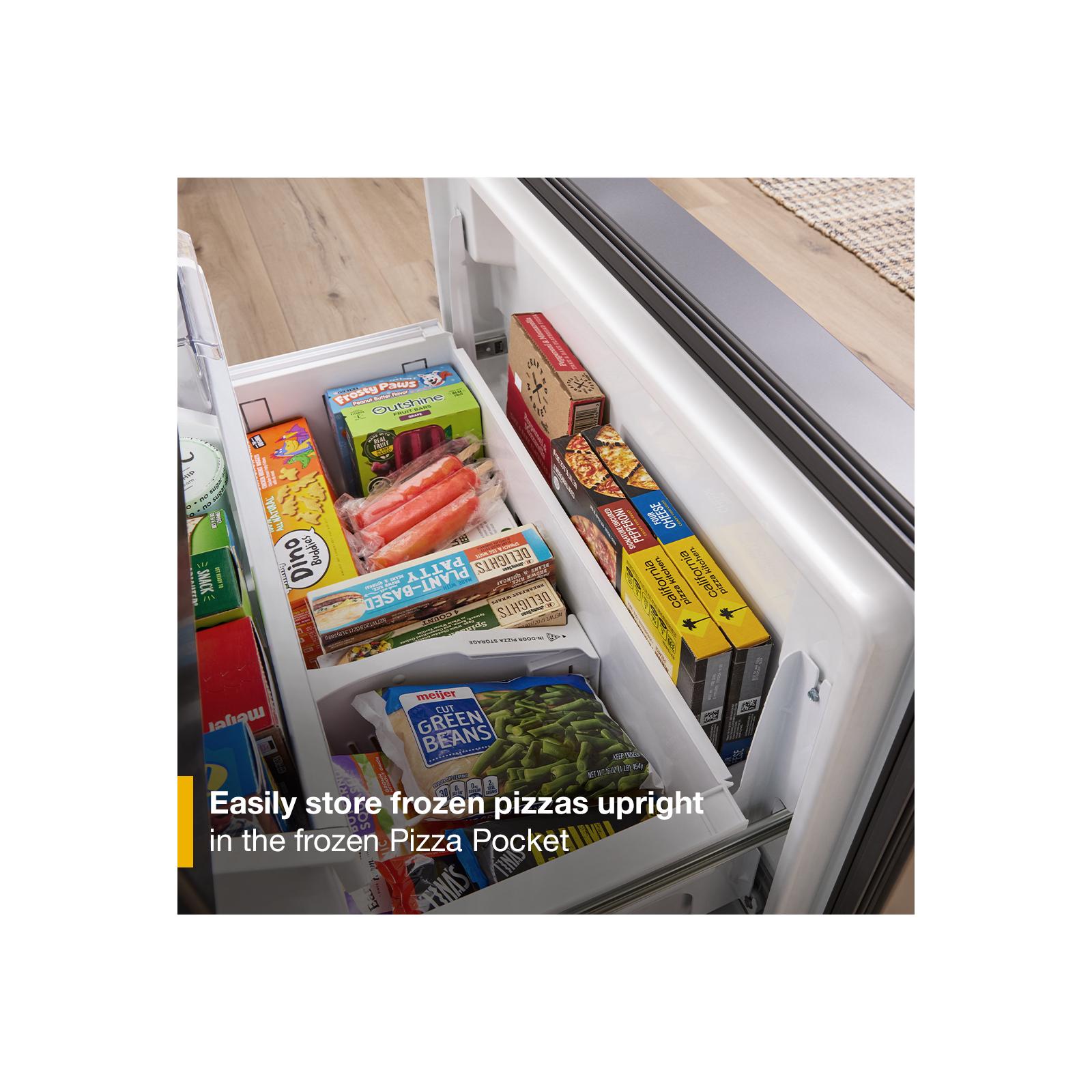 Whirlpool 36" 23 Cu. Ft. Fingerprint-Resistant Stainless Steel Counter Depth French Door Refrigerator - WRFC5236RZ--