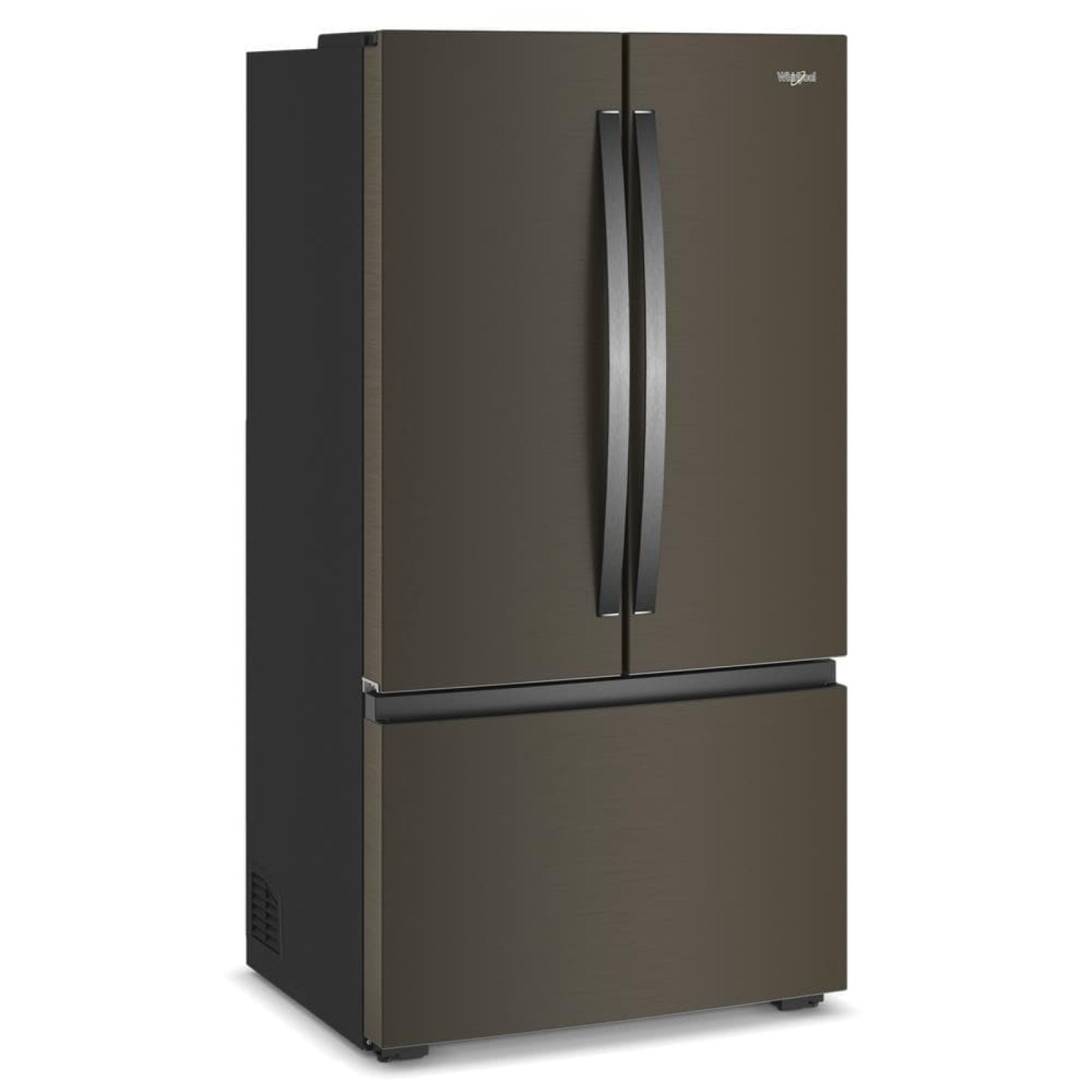 Whirlpool 36" 24 Cu. Ft. Black Stainless Steel Counter Depth French Door Refrigerator - WRFC3036RV