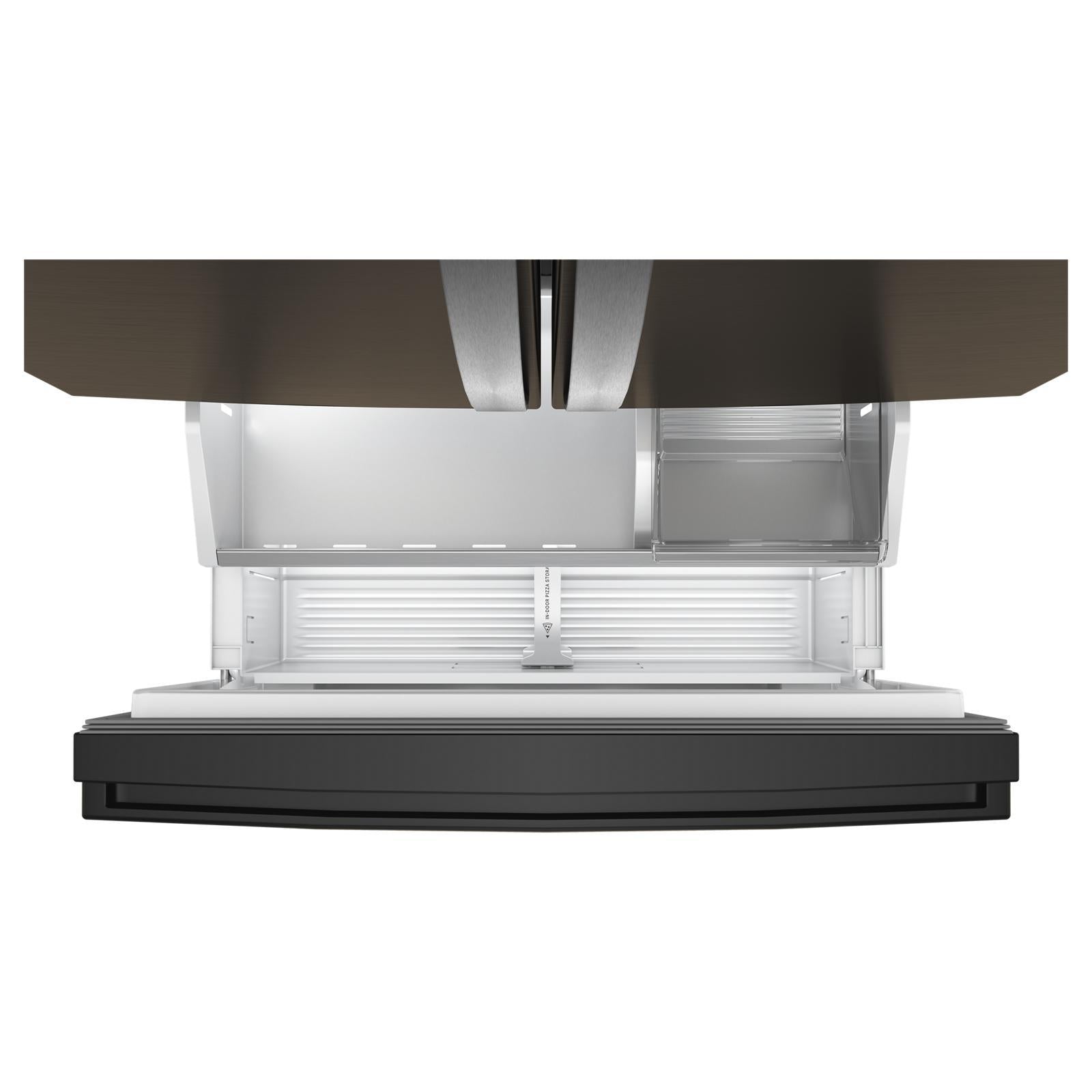 Whirlpool 36" 24 Cu. Ft. Black Stainless Steel Counter Depth French Door Refrigerator - WRFC3036RV