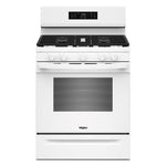 Whirlpool White Freestanding Gas Single Oven Convection Range (5.0 Cu. Ft.) - WFGS4530SW