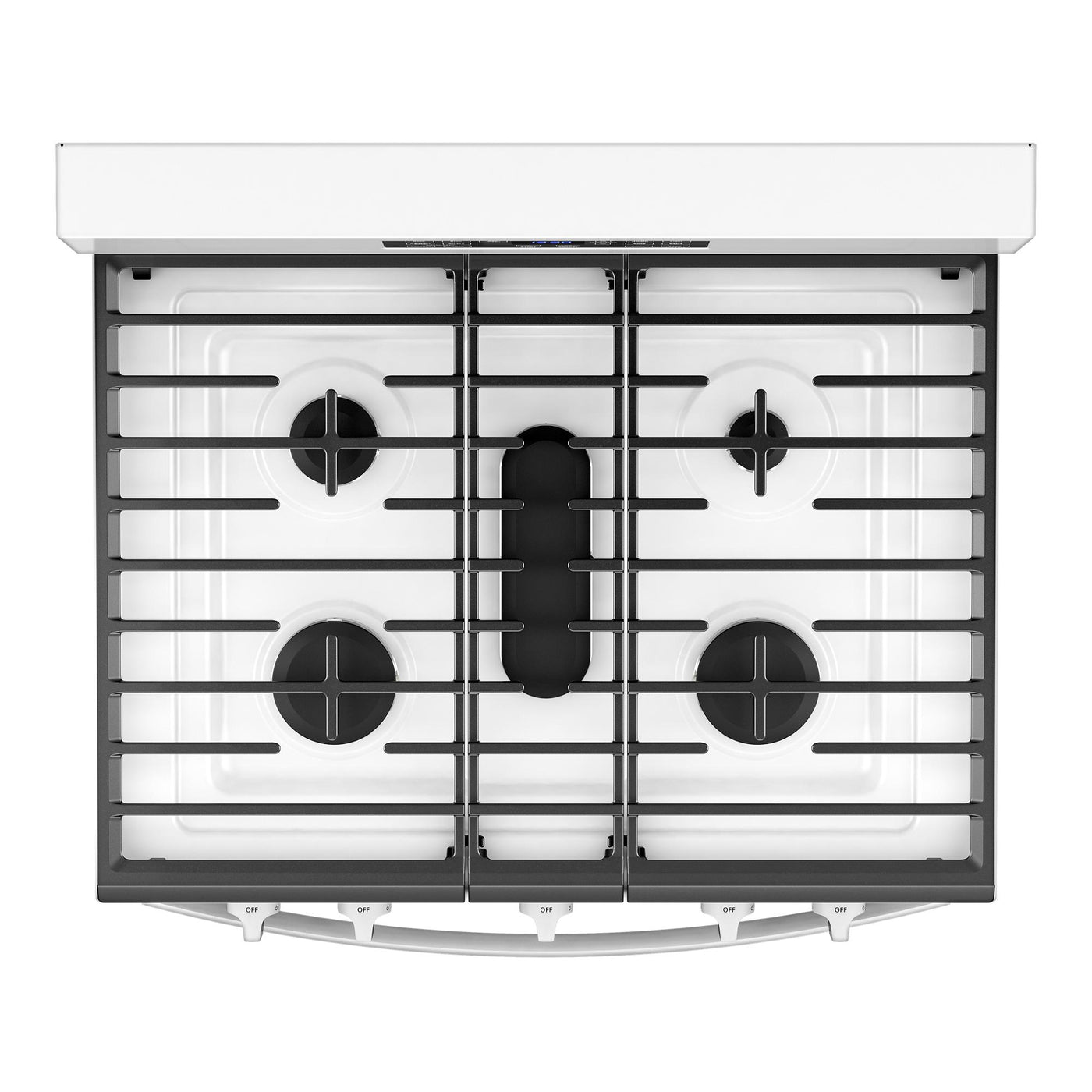 Whirlpool White Freestanding Gas Single Oven Convection Range (5.0 Cu. Ft.) - WFGS4530SW