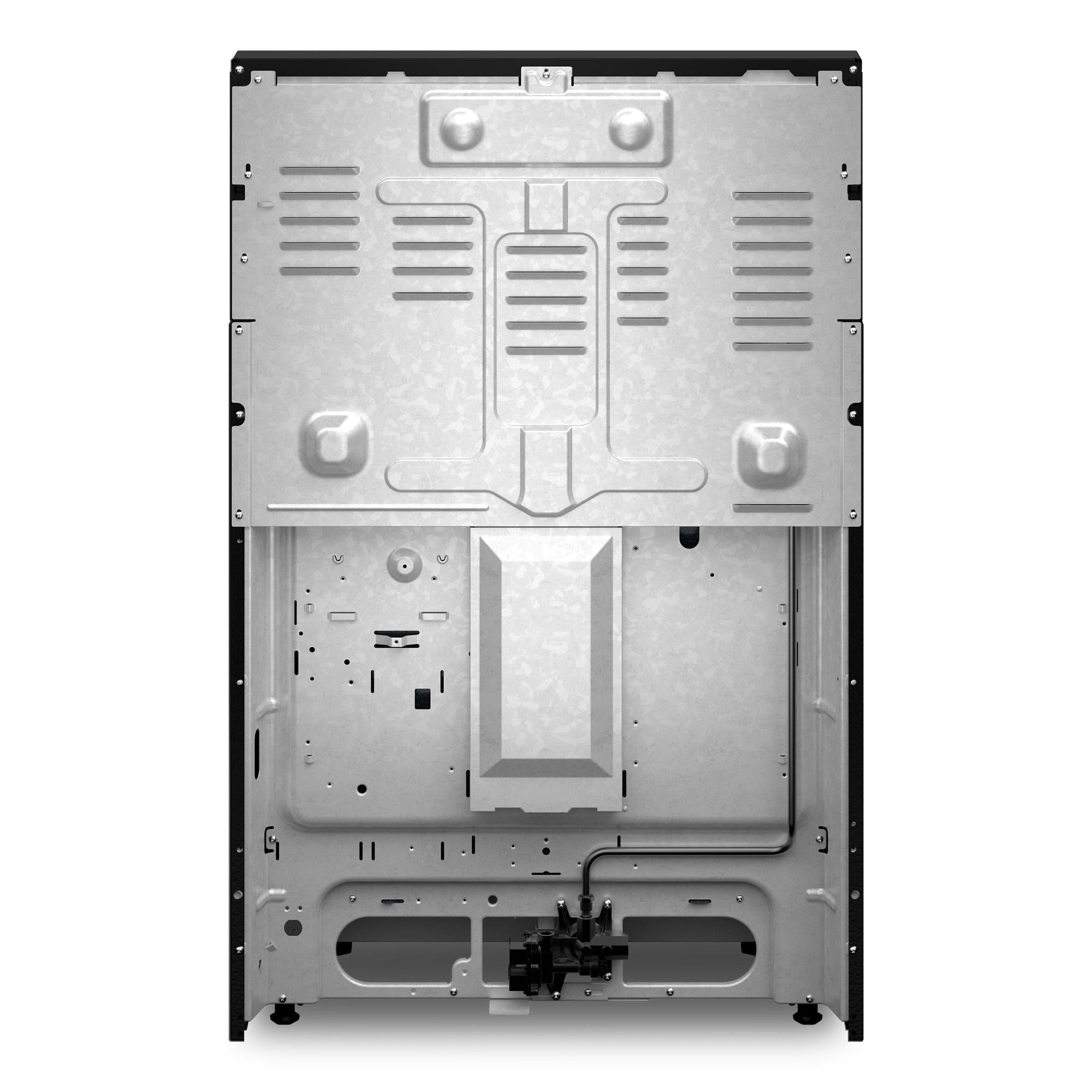 Whirlpool Black Freestanding Gas Single Oven Convection Range (5.0 Cu. Ft.) - WFGS4530SB