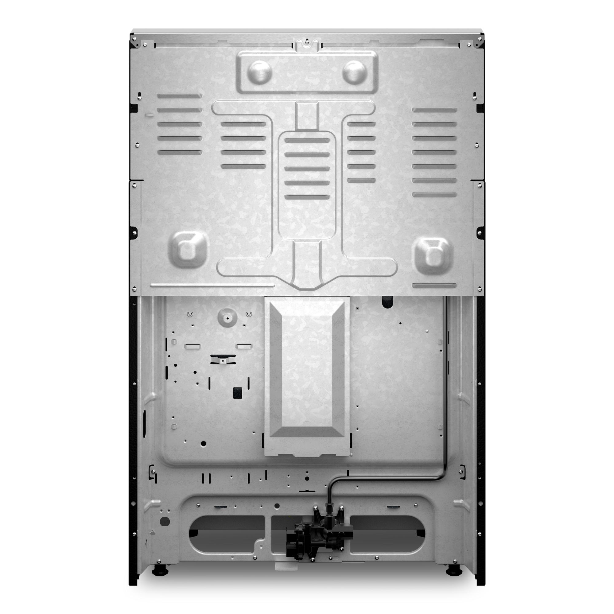 Whirlpool Fingerprint Resistant Stainless Steel Freestanding Gas Single Oven Convection Range (5.0 Cu. Ft.) - WFGS4530SZ