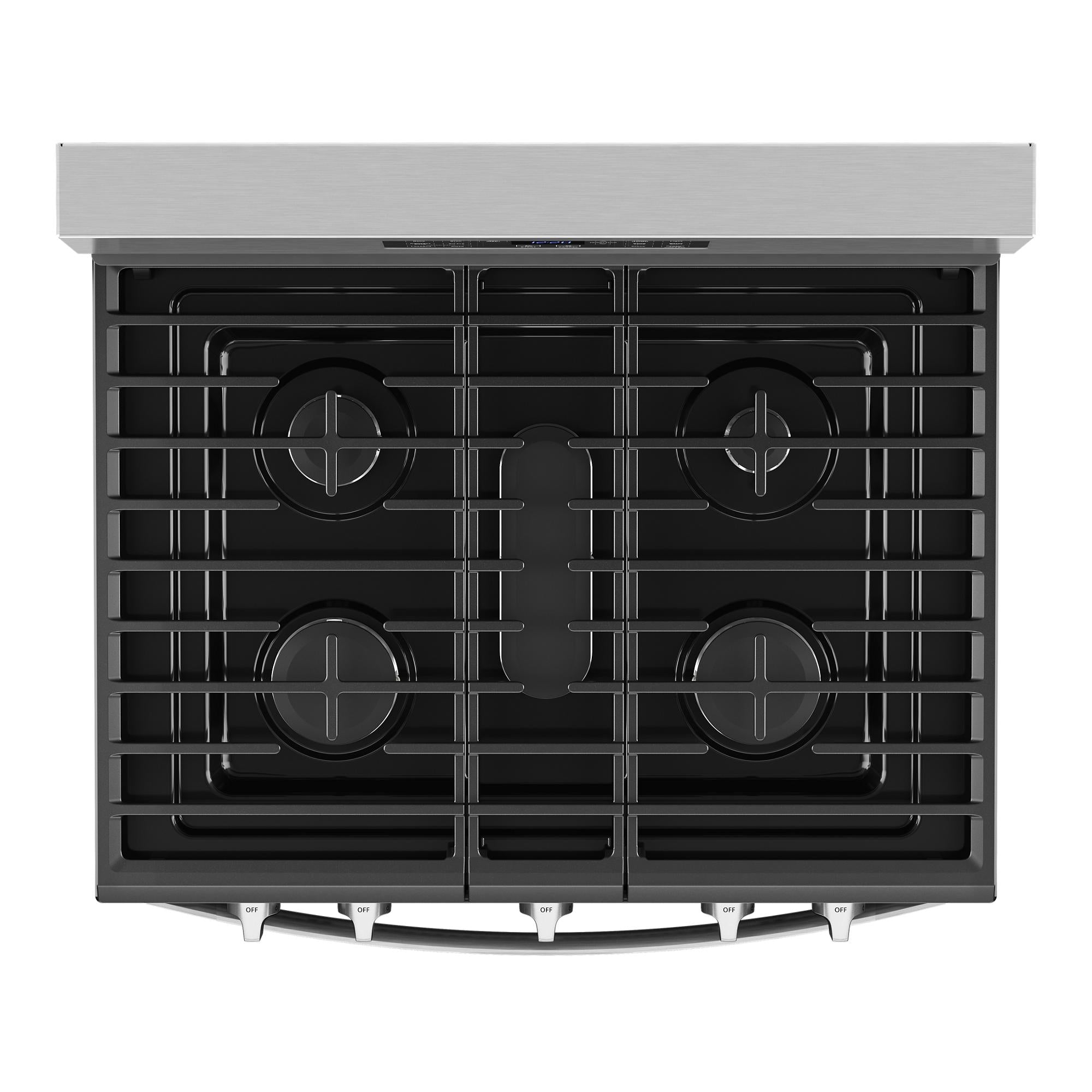 Whirlpool Fingerprint Resistant Stainless Steel Freestanding Gas Single Oven Convection Range (5.0 Cu. Ft.) - WFGS4530SZ