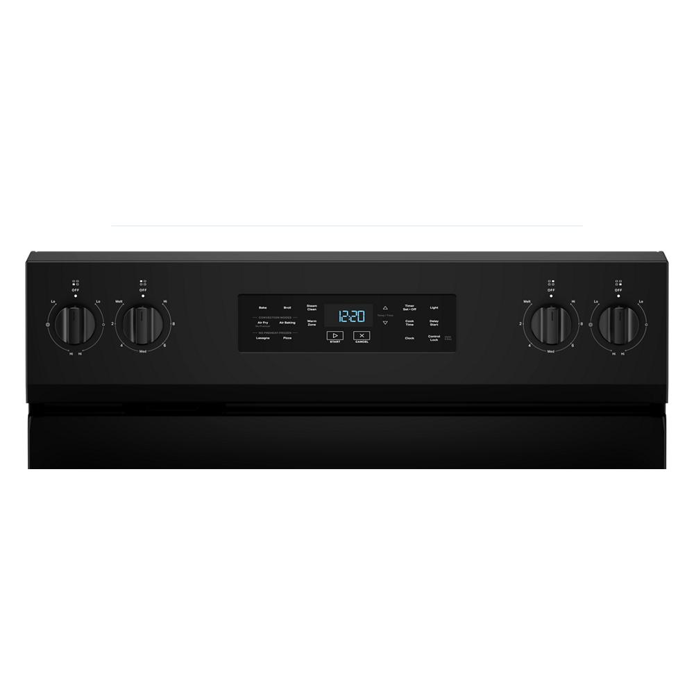 Whirlpool Black Freestanding Electric Single Oven Convection Range (5.3 Cu. Ft.) - YWFES4530SB