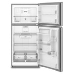 Whirlpool Fingerprint-Resistant Stainless Finish Top-Freezer Refrigerator (19.2 cu ft) - WRTX5419SZ