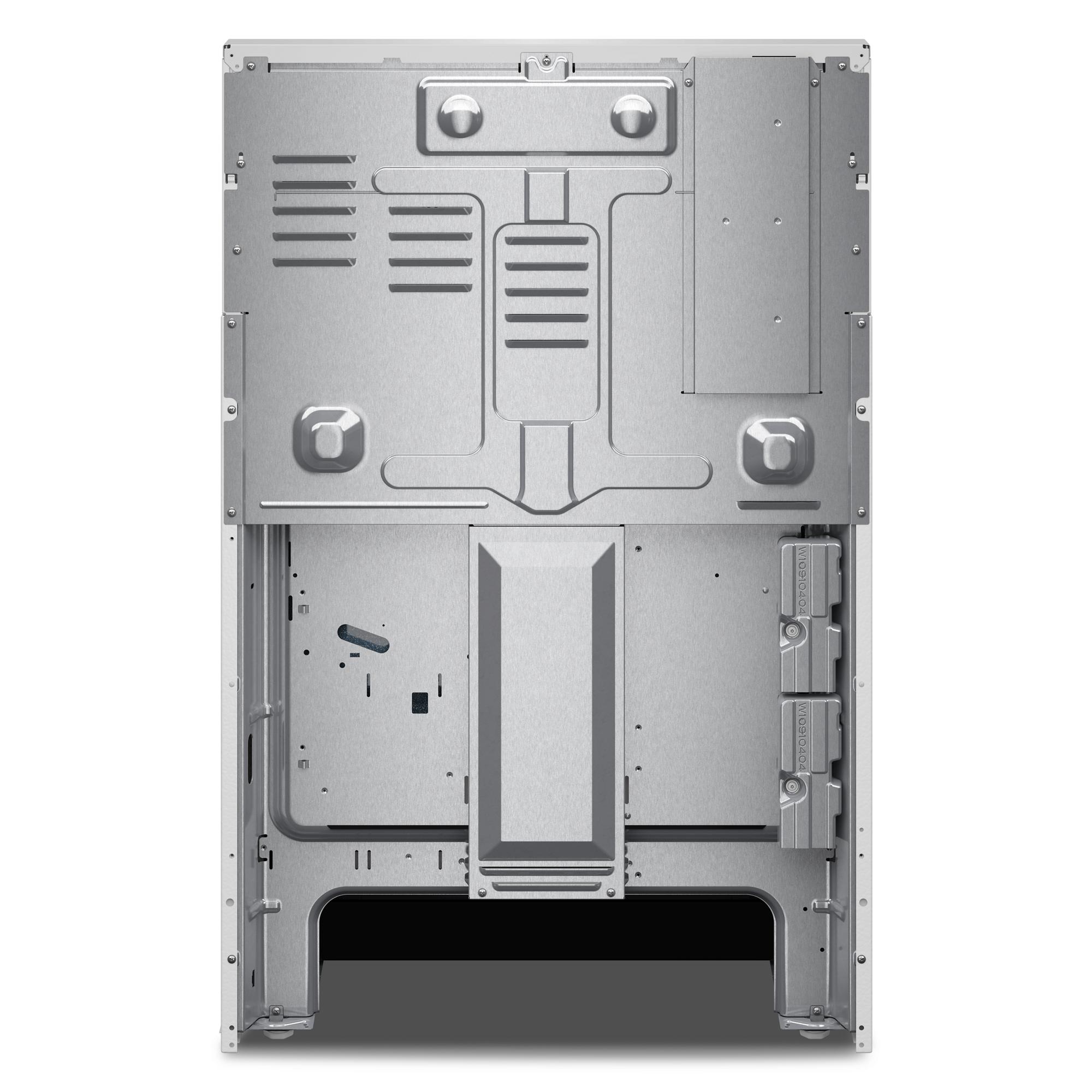 Whirlpool White Freestanding Electric Single Oven Convection Range (5.3 Cu. Ft.) - YWFES5730SW