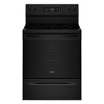 Whirlpool Black Freestanding Electric Single Oven Convection Range (5.3 Cu. Ft.) - YWFES5730SB