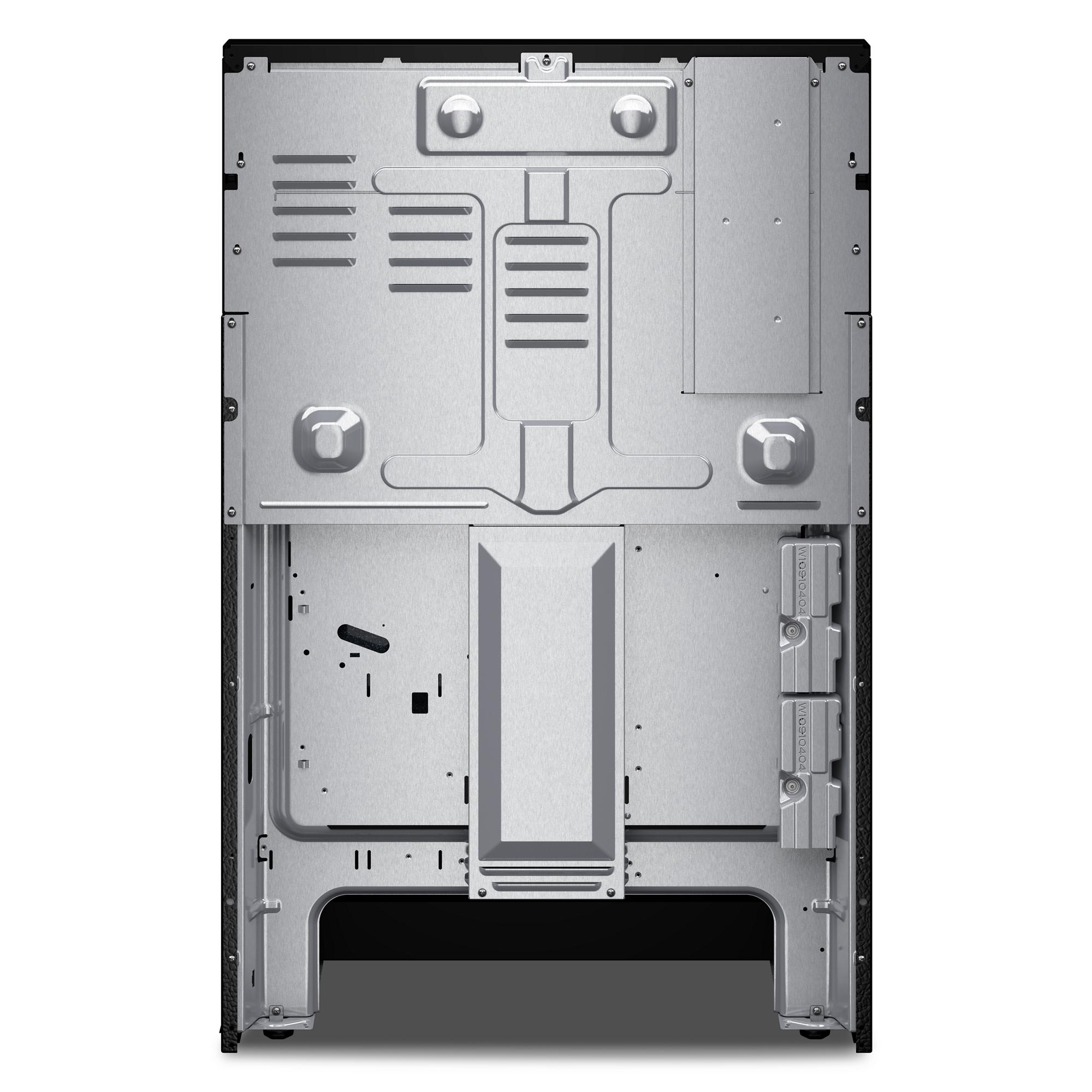 Whirlpool Black Freestanding Electric Single Oven Convection Range (5.3 Cu. Ft.) - YWFES5730SB