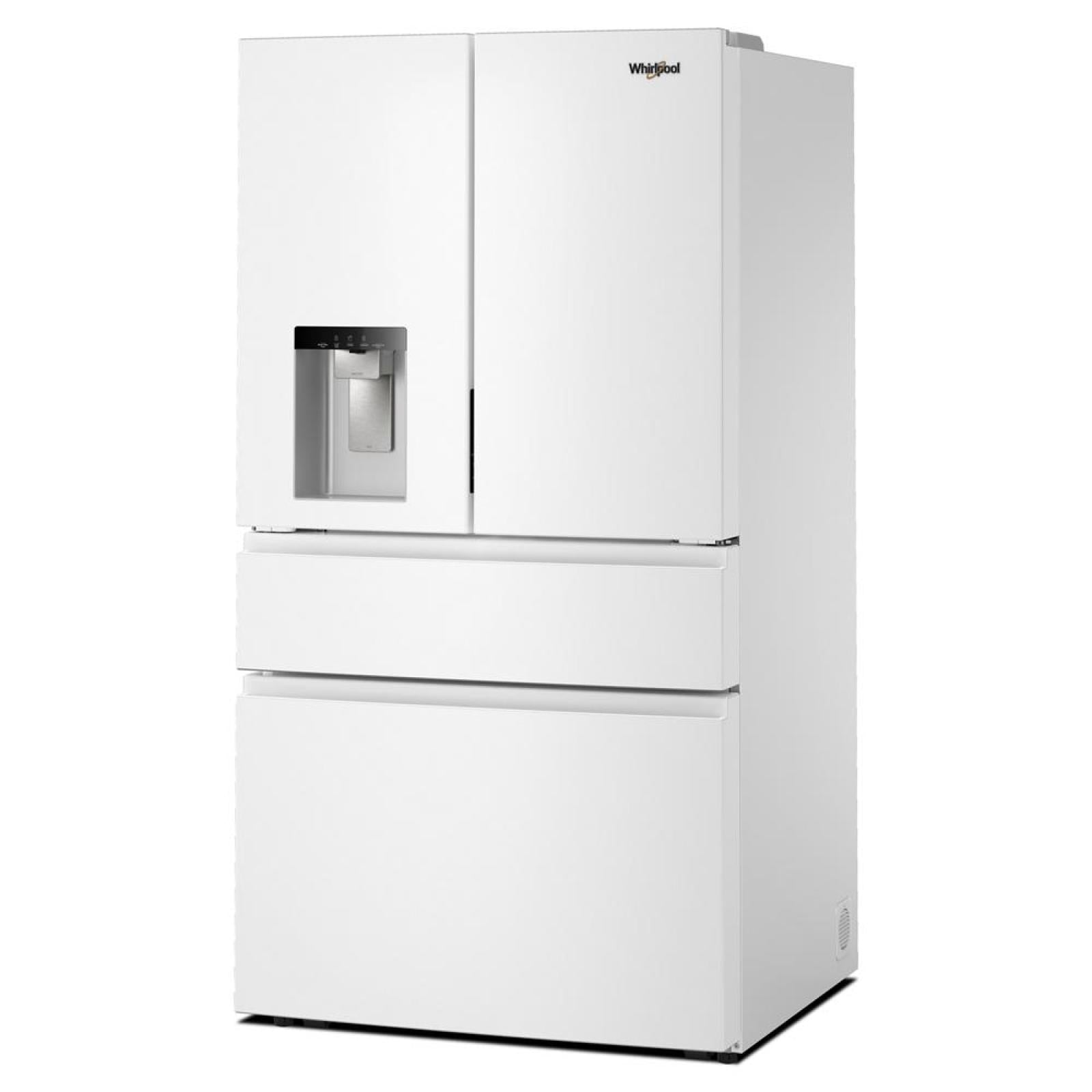 Whirlpool 36" 29 Cu. Ft. White French Door Refrigerator - WRMF3536SW