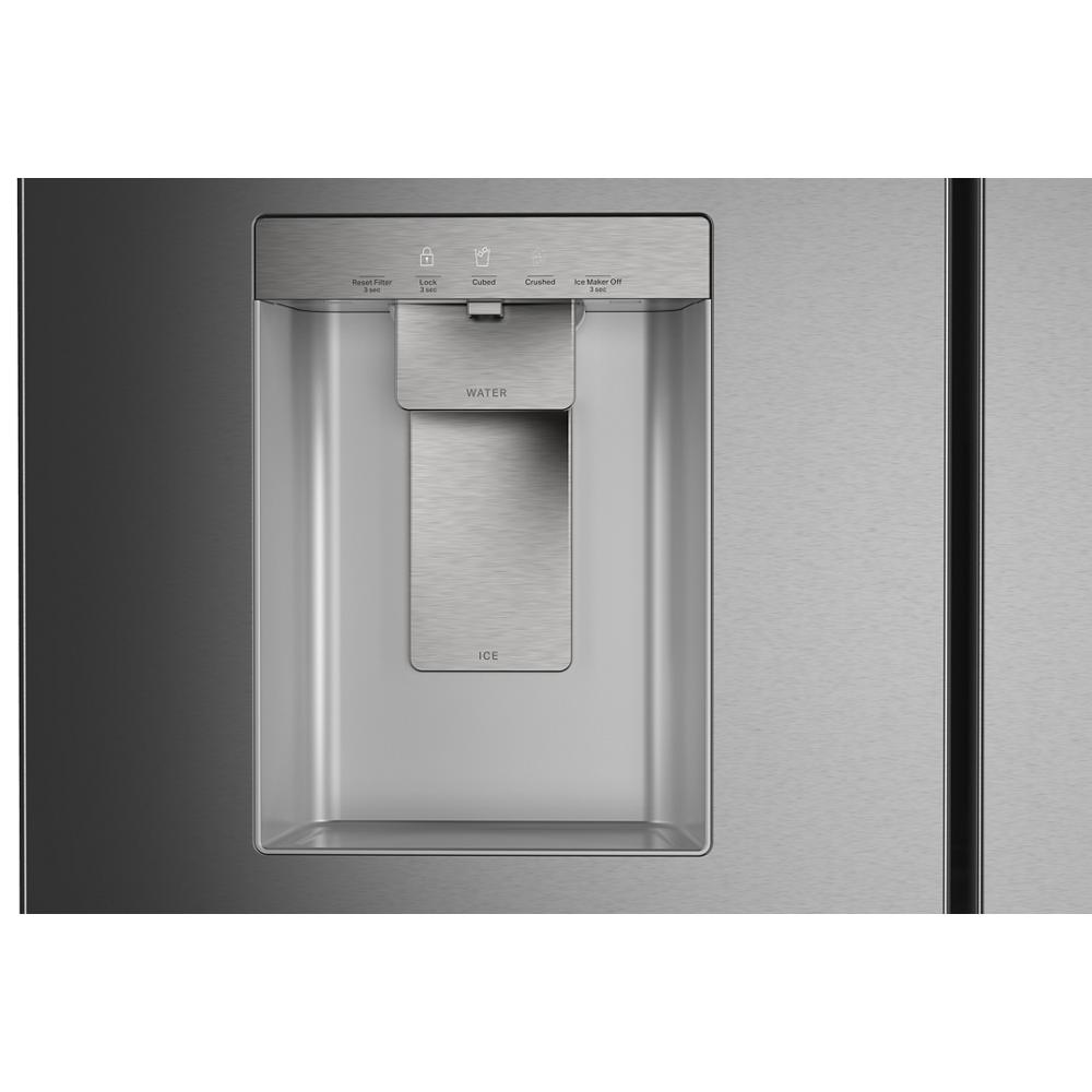 Whirlpool 36" 29 Cu. Ft. Fingerprint-Resistant Stainless Steel French Door Refrigerator - WRMF3536SZ