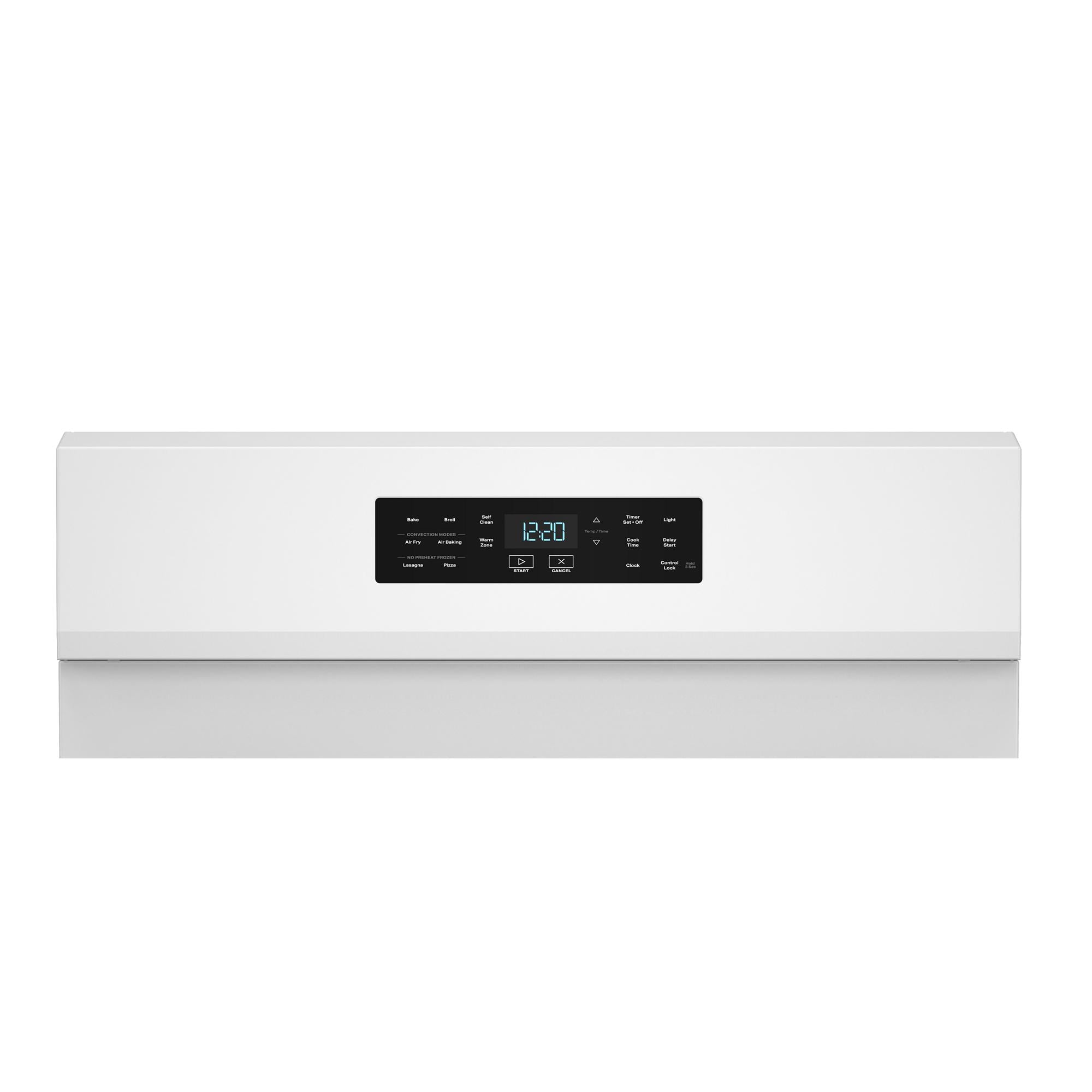 Whirlpool White Freestanding Gas Single Oven Convection Range (5.0 Cu. Ft.) - WFGS5730SW