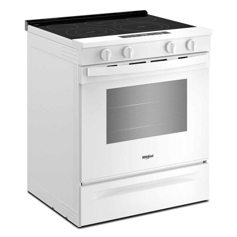 Whirlpool White Slide-In Smart Electric Range (5.3 Cu. Ft.) - YWSES3330TW