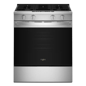 Whirlpool Fingerprint Resistant Stainless Steel Slide-In Smart Gas Convection Range (5.0 Cu. Ft.) - WSGS4530TZ