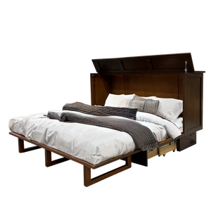 Willow Queen Sleep Chest - Cherry Brown