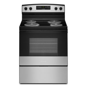 Amana 30" Stainless Steel Electric Range (4.80 Cu Ft) - YACR4303MMS