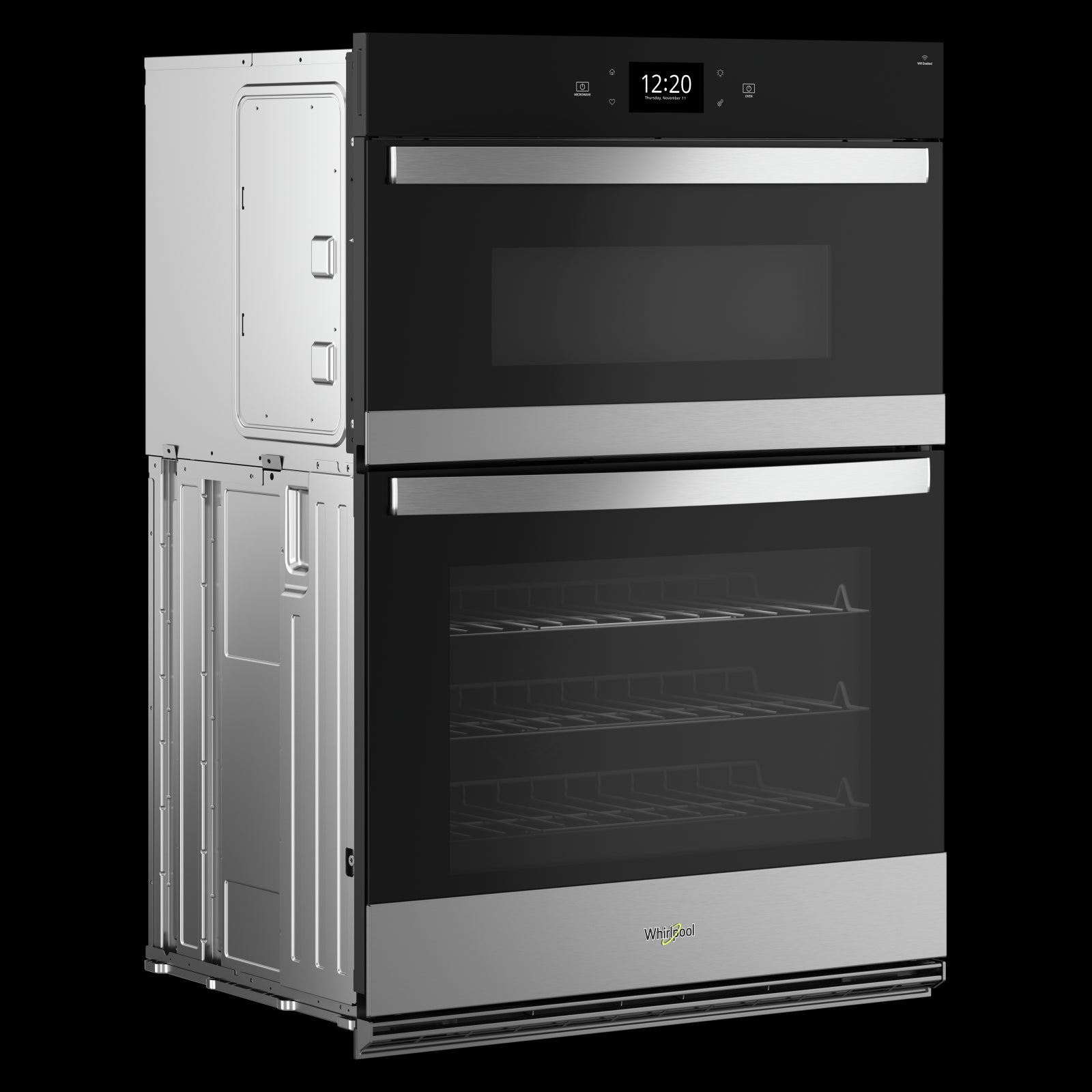Whirlpool Fingerprint Resistant Stainless Steel Combi Wall Oven (6.4 Cu Ft) - WOEC7030PZ