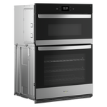 Whirlpool Fingerprint Resistant Stainless Steel Combi Wall Oven (6.4 Cu Ft) - WOEC7030PZ