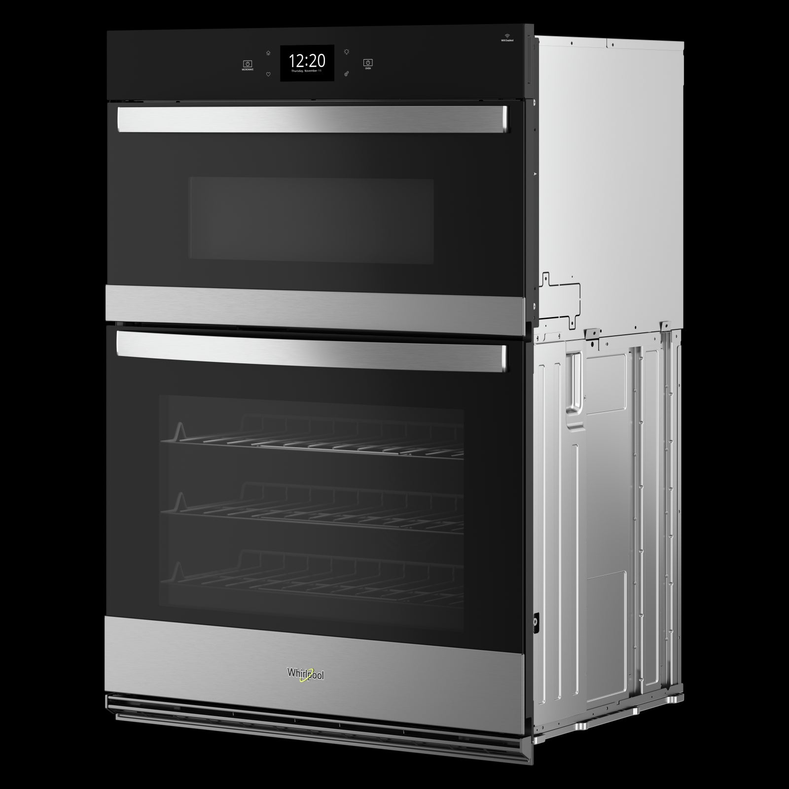 Whirlpool Fingerprint Resistant Stainless Steel Combi Wall Oven (6.4 Cu Ft) - WOEC7030PZ