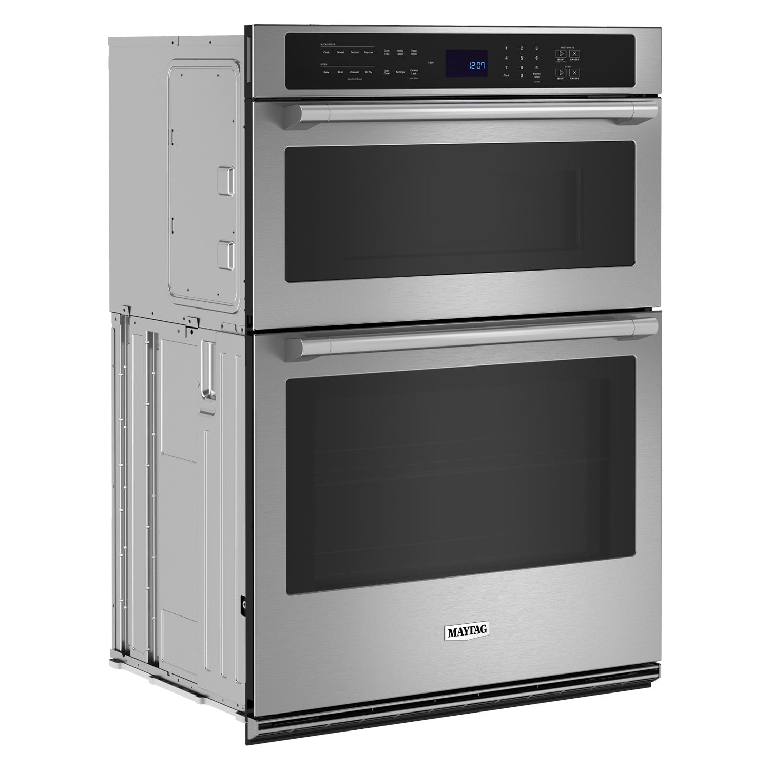 Maytag Fingerprint Resistant Stainless Steel Combi Wall Oven (6.40 Cu Ft) - MOEC6030LZ