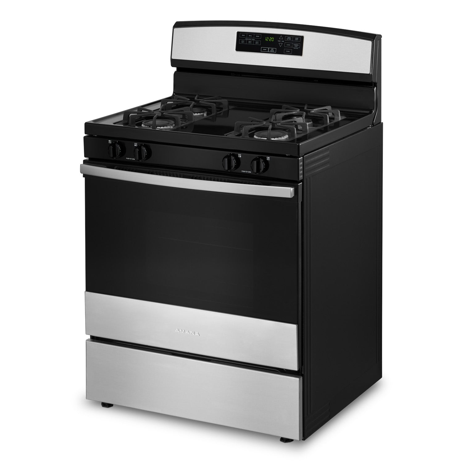 Amana 30" Stainless Steel Gas Range (5.00 Cu Ft) - AGR6603SMS