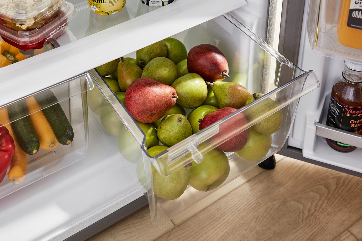 Whirlpool 30.5" 16.3 Cu. Ft. Stainless Steel Top-Freezer Refrigerator - WRTX5028PM