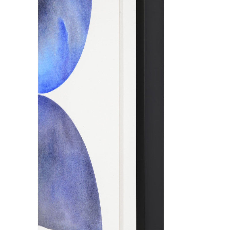 Yaz Wall Art - White/Blue