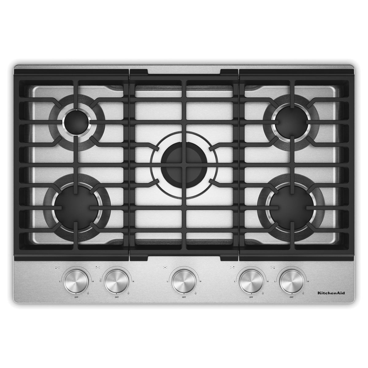 KitchenAid Stainless Steel Gas Cooktop - KCGK330SSS