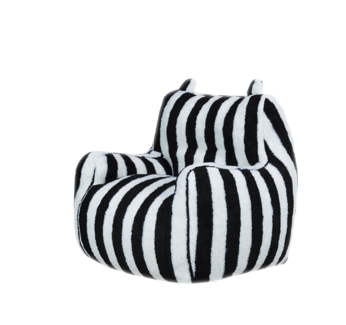 Parker - Kids White & Black All Foam Chair
