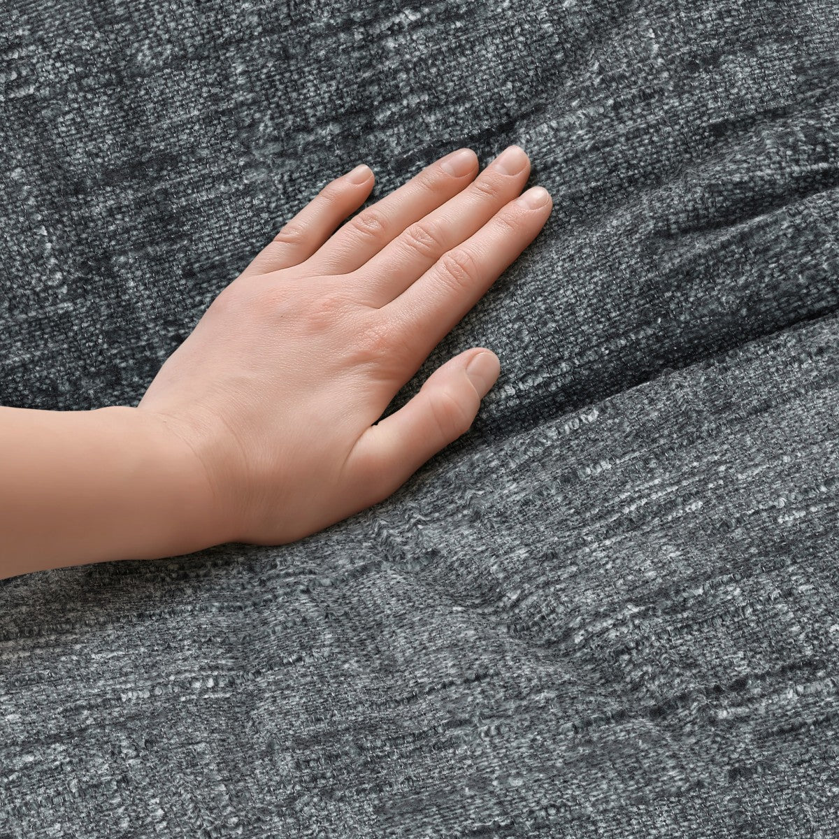 Maya All Foam Sectional - Grey