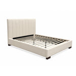 Ollie 3-Piece Queen Upholstered Bed - Beige