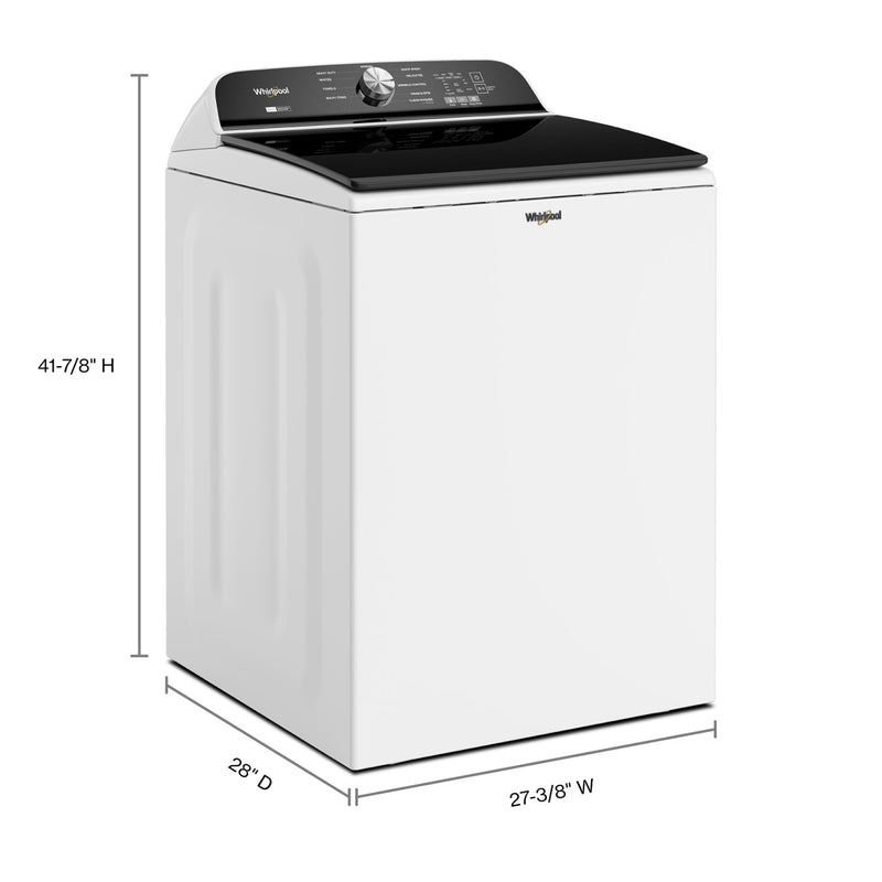 Whirlpool White Top Load Washer (6.1 Cu Ft) WTW6157PW Leon's