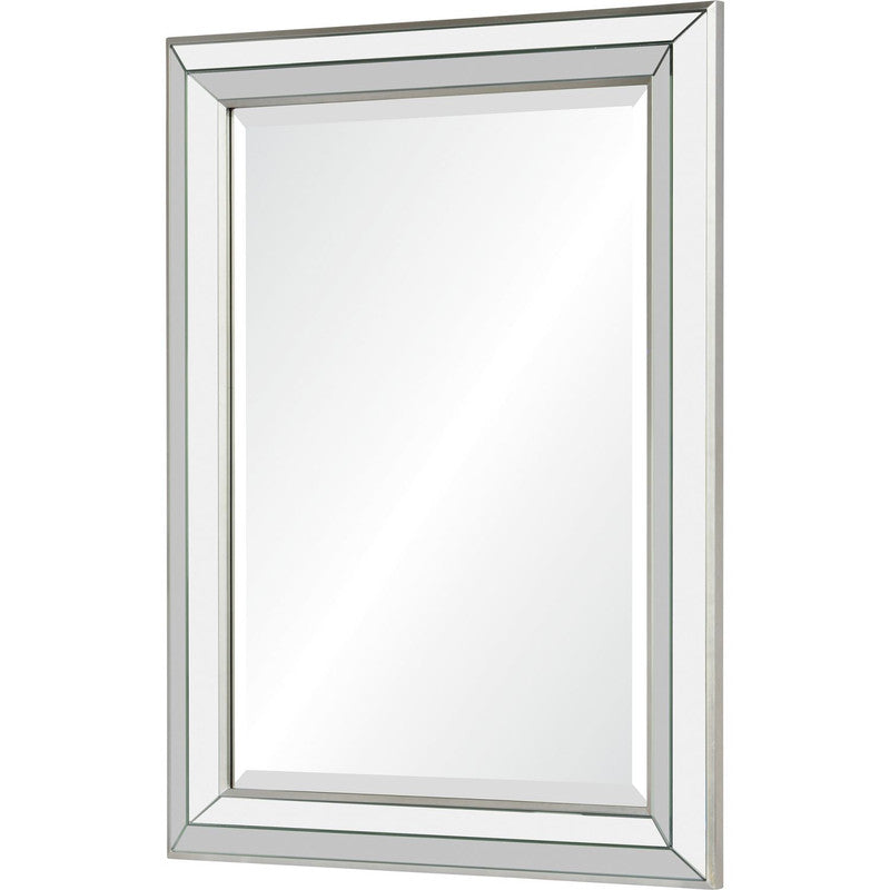 Duval Mirror - Silver Leaf