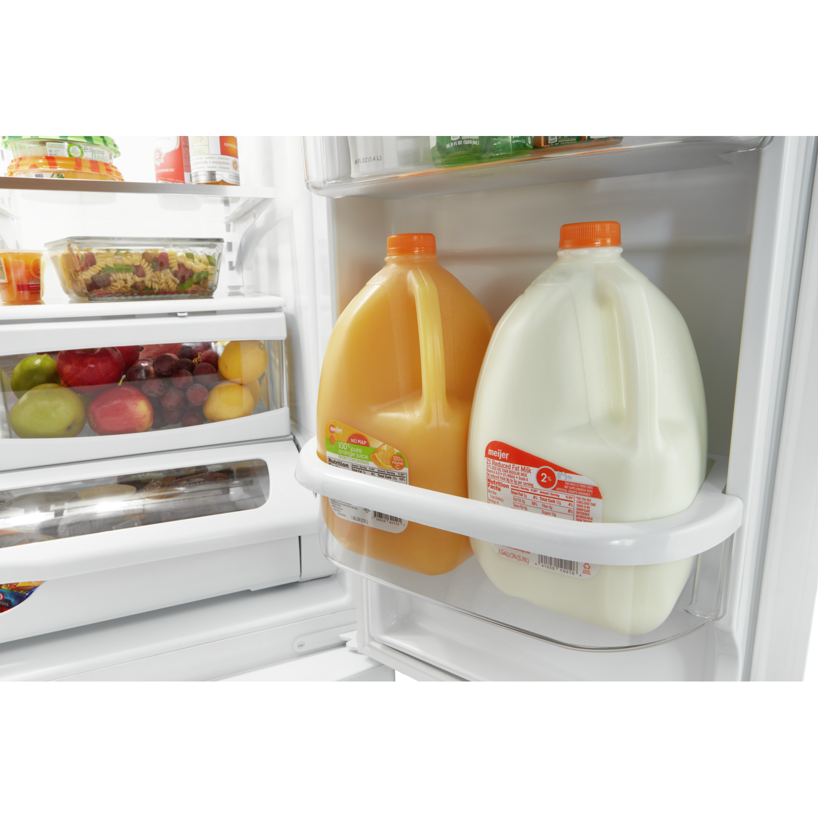 Whirlpool White Counter-Depth French Door Refrigerator (20 Cu. Ft.) - WRF540CWHW