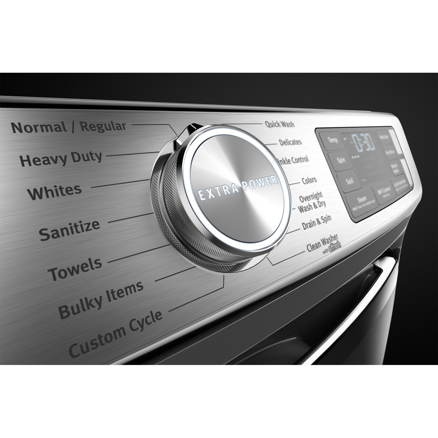 Maytag Metallic Slate Front-Load Washer (5.8 cu. ft.) & Gas Dryer (7.3 cu. ft.) - MHW8630HC/MGD8630HC