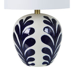 Reese Table Lamp - White/Navy