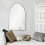 Nata Mirror - Antique Silver