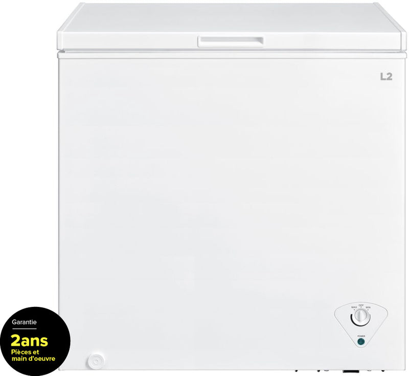 L2 White Chest Freezer (7.0 cu. ft.) LRC07M2AWWC Leon's