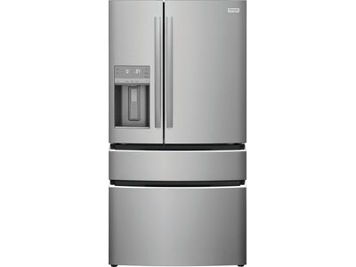 Frigidaire Gallery 36" 21.5 Cu. Ft. Smudge-Proof® Stainless Steel Counter-Depth 4-Door French Door Refrigerator - GRMC2273CF