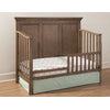 Hanley Convertible Crib with Toddler Guard Rail Package - Cashew
