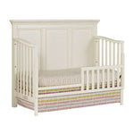 Hanley Convertible Crib with Toddler Guard Rail Package - Chalk