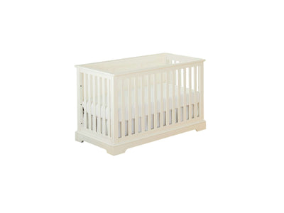 Hanley Cottage Crib with Full Size Rails Package - Chalk