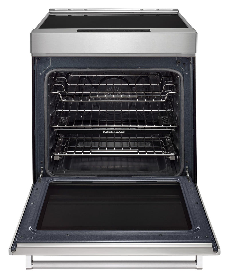 KitchenAid Stainless Steel Induction SlideIn Range with Air Fry (6.40 Cu Ft) KSIS730PSS Leon's